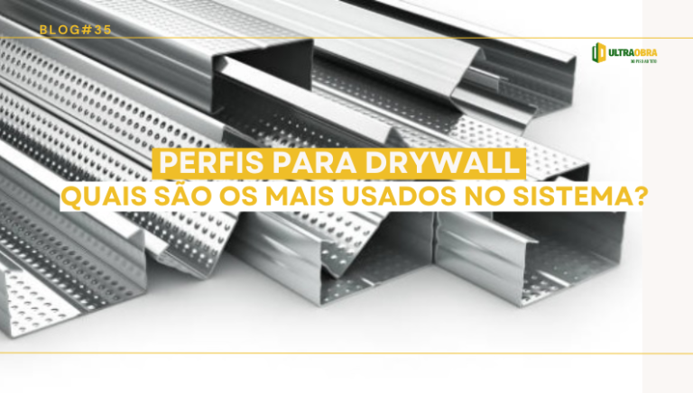 #35: Perfis para Drywall. Veja quais são os mais usados no sistema ...